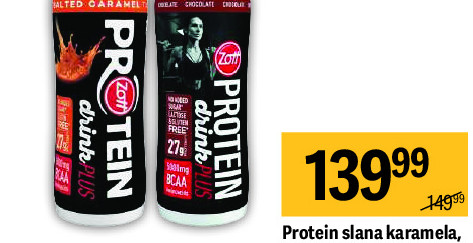 Protein slana karamela, čokolada Zott, 250 ml