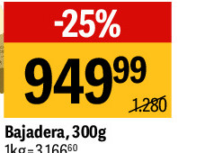 Bajadera, 300g