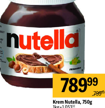 Krem Nutella, 750g
