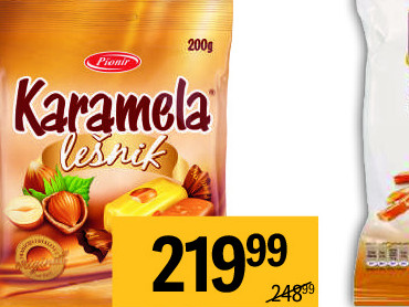 Karamela lešnik, 200g