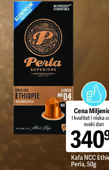 Kafa NCC Ethiopie Perla, 50g