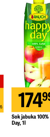 Sok jabuka 100% Happy Day, 1l