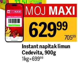 Instant napitak limun Cedevita, 900g