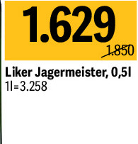 Liker Jagermeister, 0,51