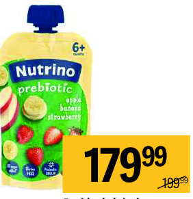 Prebiotic jabuka, banana, jagoda Nutrino, 100g