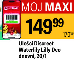 Ulošci Discreet Waterlily Lilly Deo dnevni, 20/1