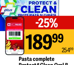 Pasta complete Protect&Clean Oral B, 75ml