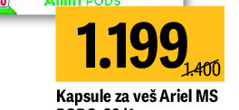 Kapsule za veš Ariel MS PODS, 30/1