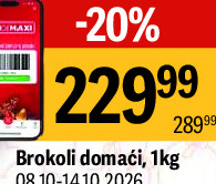 Brokoli domaći, 1kg