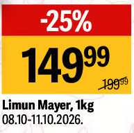 Limun Mayer, 1kg