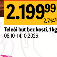 Teleći but bez kosti, 1kg