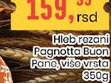 Hleb rezani Pagnotta Buon Pane, više vrsta