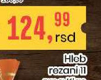 Hleb rezani 11 zrna Klas