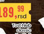 Tost hleb classic Tvojih 5 minuta