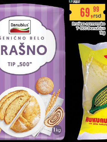 PŠENIČNO BELO BRAŠNO TIP „500”