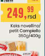 Keks novellino/ petit Campiello