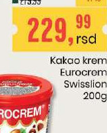 Kakao krem Eurocrem