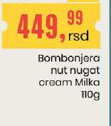 Bombonjera nut nugat cream