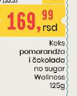 Keks pomorandža i čokolada no sugar