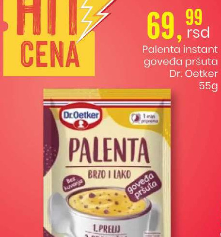 Palenta instant goveda pršuta