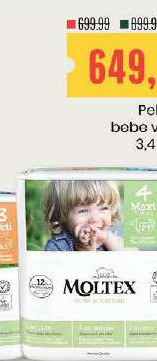 Pelene za bebe veličine 3,4 Moltex