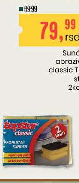 Sunder abrazivni classic Top star 2kom