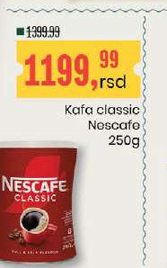 Kafa classic Nescafe
