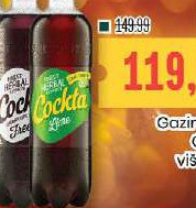 Gazirani sok Cockta, više vrsta