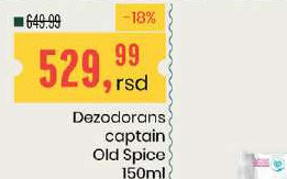 Dezodorans captain