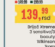 Brijač Xtreme 3 sensitive/3 beauty