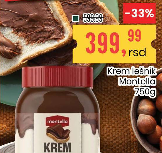 Krem lešnik
