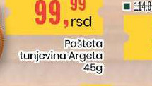 Pašteta tunjevina Argeta