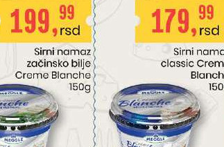 Sirni namaz začinsko bilje Creme Blanche 150g