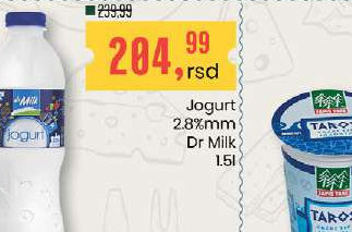 Jogurt 2.8%mm Dr Milk 1.5l