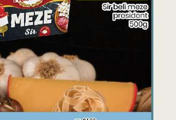 Sir boli meze president 500g
