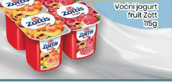Voćni jogurt fruit Zott 115g