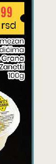Sir parmezan u komadićima 32%mm Grana Padano Zanotti 100g