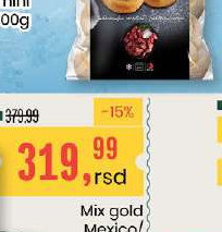 Mix gold Mexico/ Texas mix