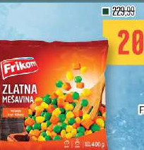Zlatna mešavina smrznuta