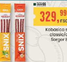 Kobasica snix classic/chili