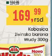 Kobasica živinska barena Wudy