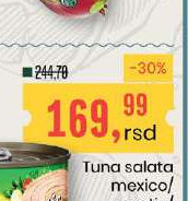 Tuna salata mexico/exotic/western Giana