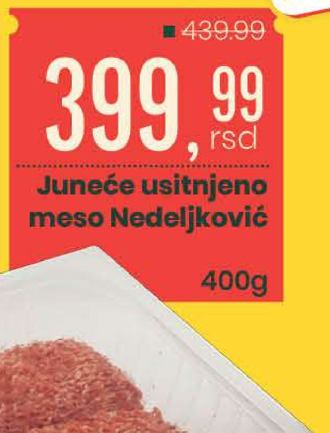 Juneće usitnjeno meso