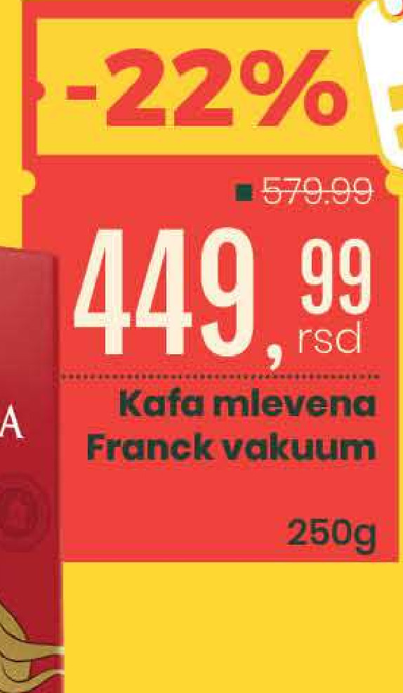 Kafa mlevena Franck