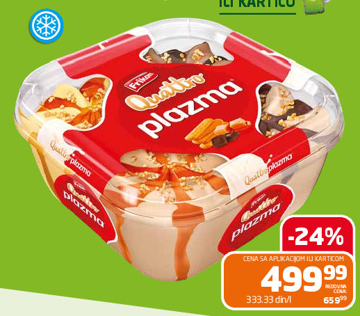 Sladoled Quattro plazma 1500ml
