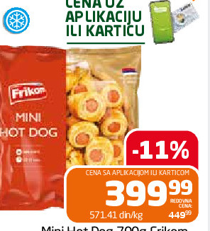 Mini Hot Dog 700g