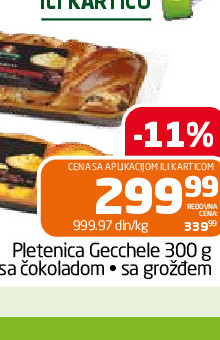 Pletenica Gecchele 300 g