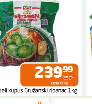 Kiseli kupus Gružanski ribanac 1kg