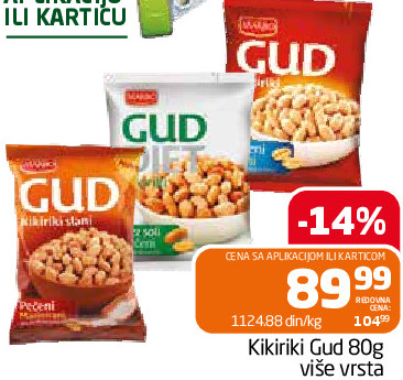 Kikiriki Gud 80g