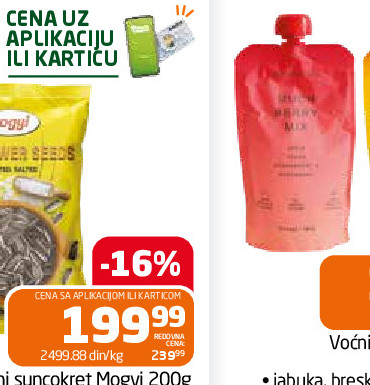 Prženi slani suncokret Mogyi 200g